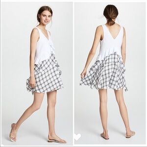 Opening Ceremony Plaid Skater Dress Small
